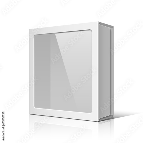 White package box
