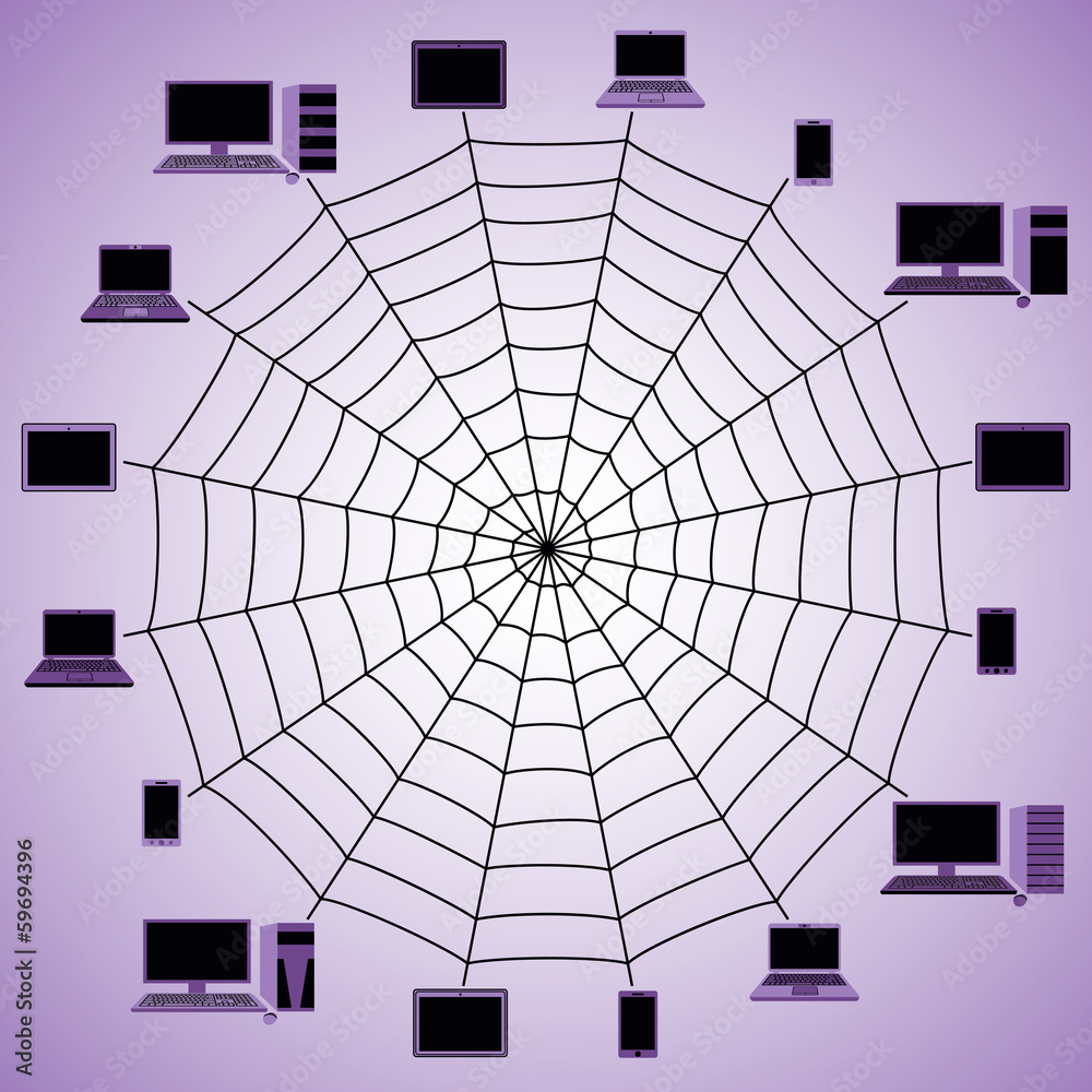 Obraz premium Network.