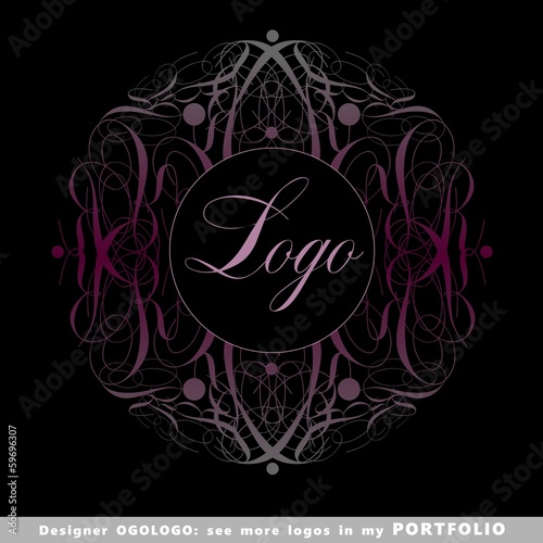 abstract business logo emblem vector