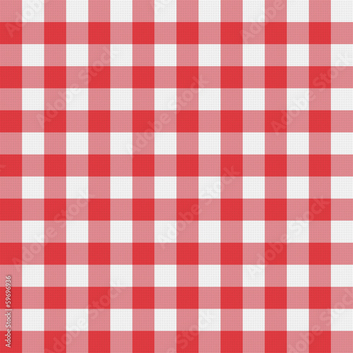 vector picnic tablecloth pattern