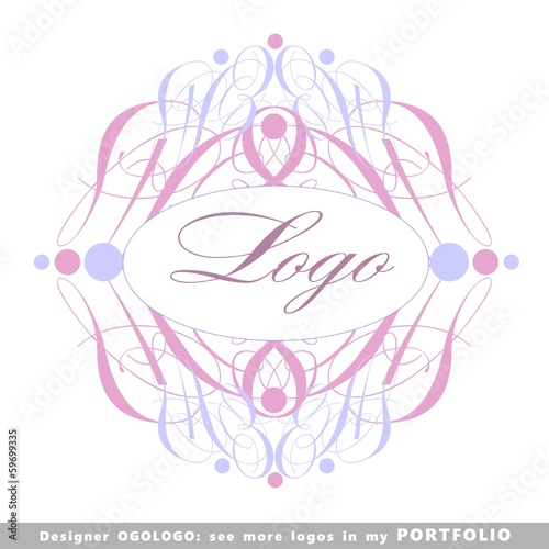 abstract business logo emblem vector