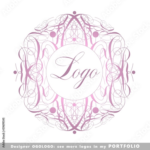 abstract business logo emblem vector