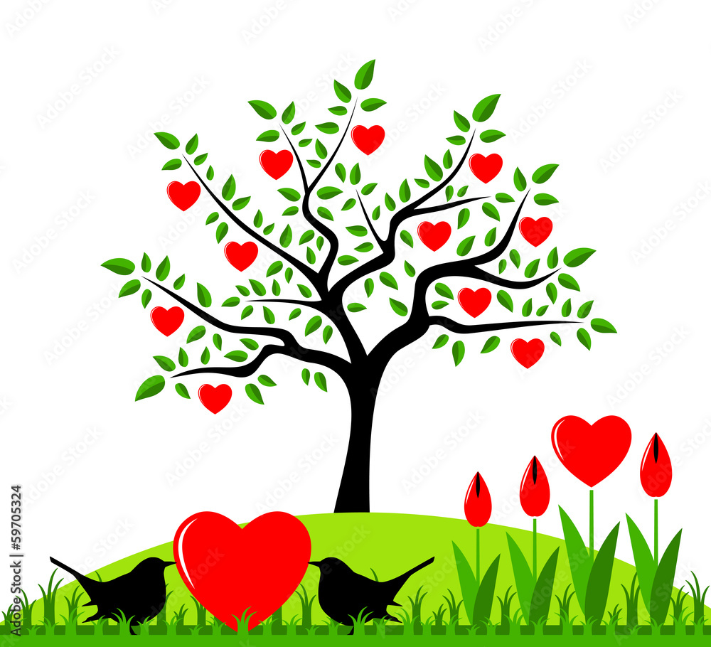 heart tree heart tree