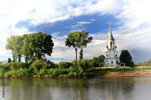 Orthodox Church in Russia, summer, travel