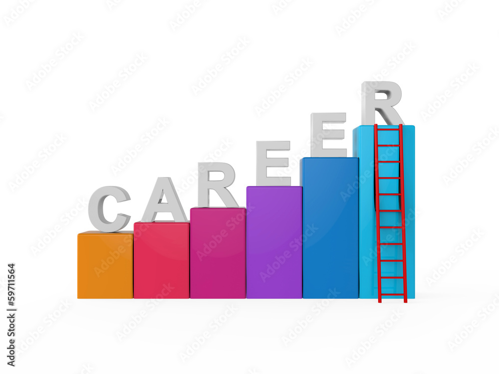 Career Ladder Isolated Career Ladder Isolated