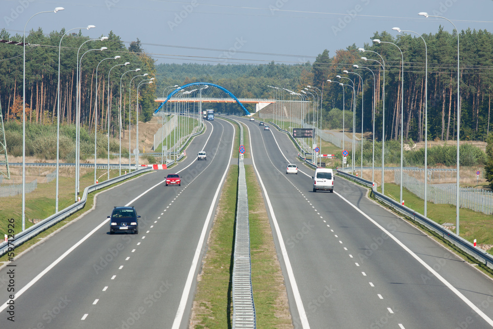 Fototapeta premium Autostrada
