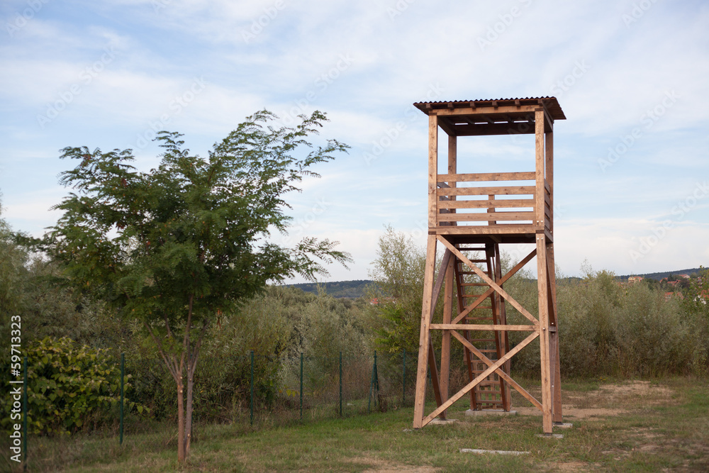 bird watching house