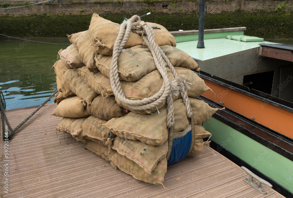 Fototapeta premium jute sacks