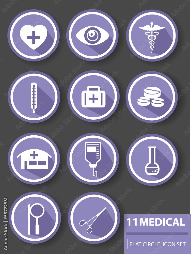 Medical buttons,Violet version Medical buttons,Violet version