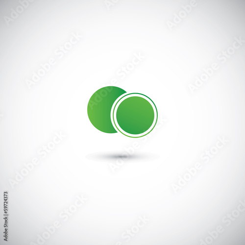 Circles vector icon