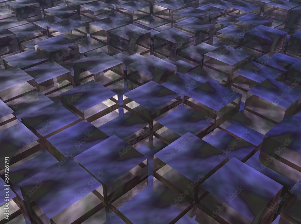 Obraz premium Cubes 9