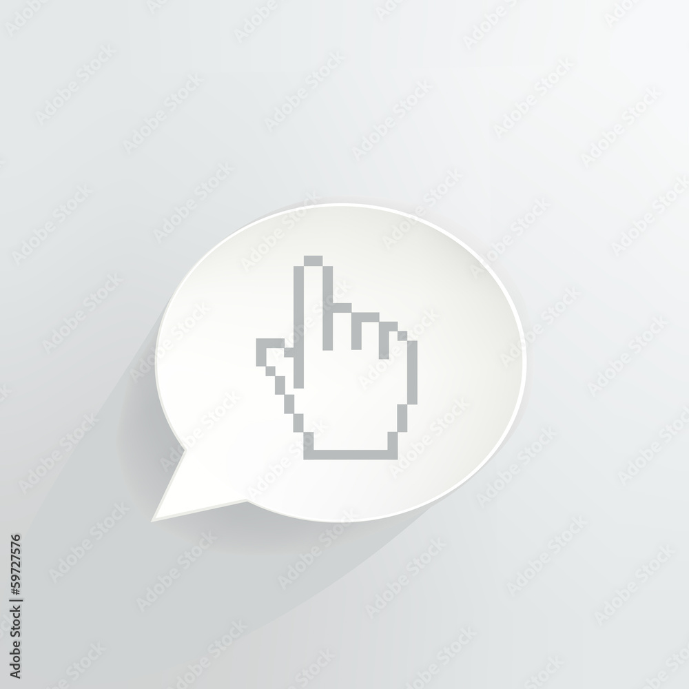 Hyperlink Speech Bubble Sign Hyperlink Speech Bubble Sign