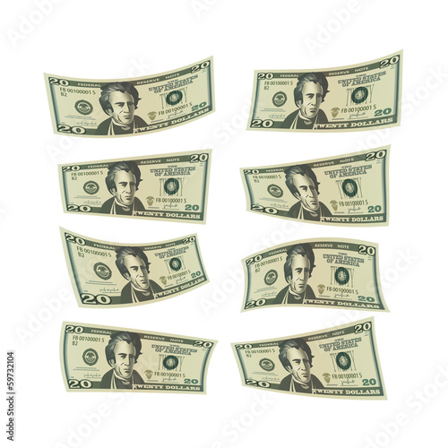 Money. Vector format