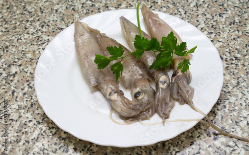 Fototapeta Naklejka Na Ścianę i Meble -  seafood isolated