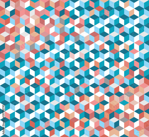 Geometric colorful background