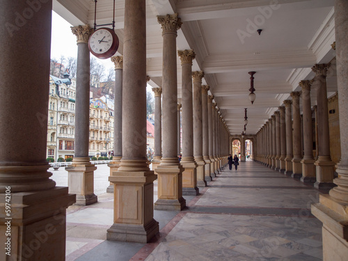 Mill colonnade in Karlovy Vary