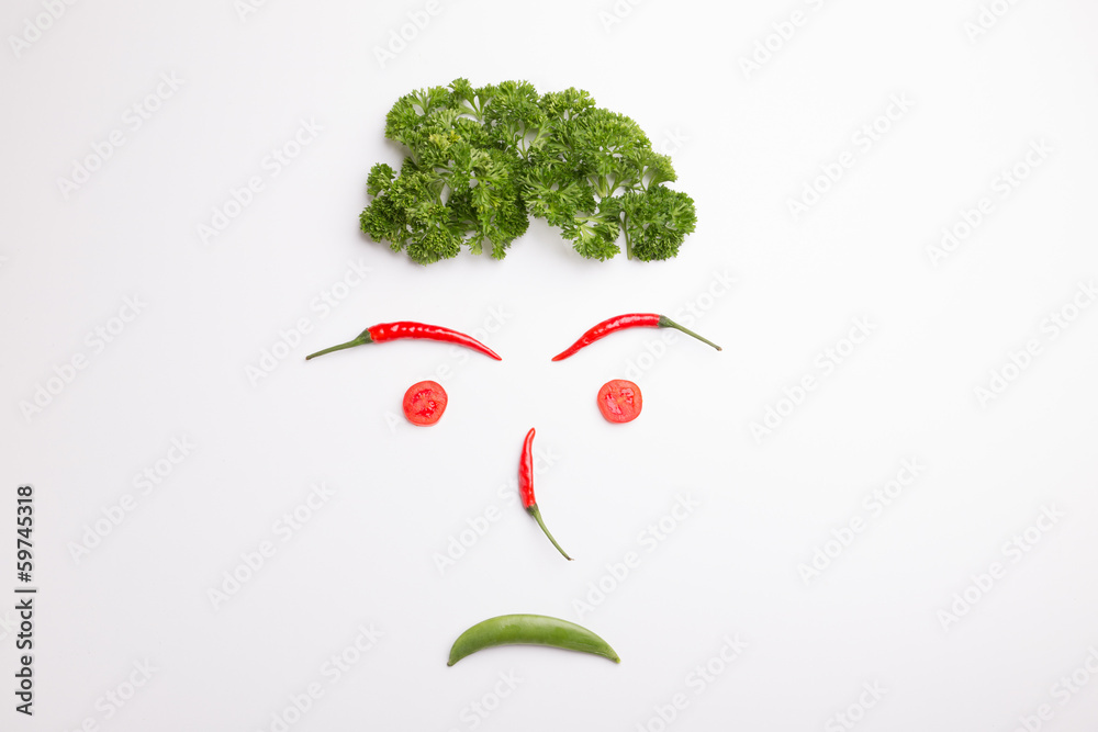 Fototapeta premium Healthy vegetables