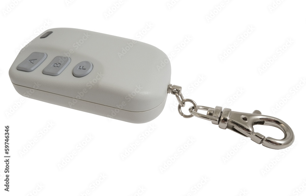 Car trinket isolated on white Car trinket isolated on white
