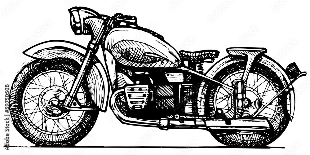 Obraz premium motorcycle.