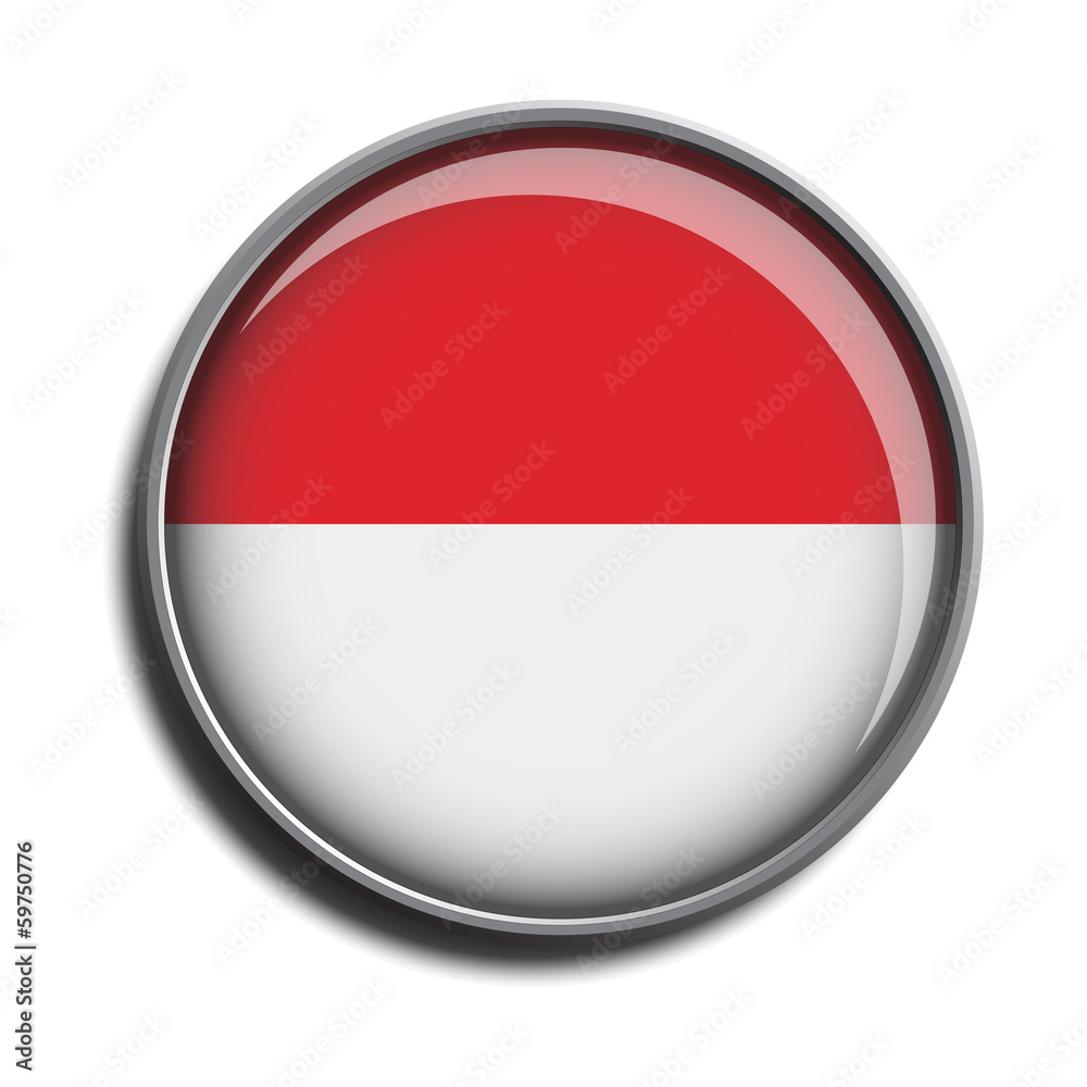 flag icon web button monaco