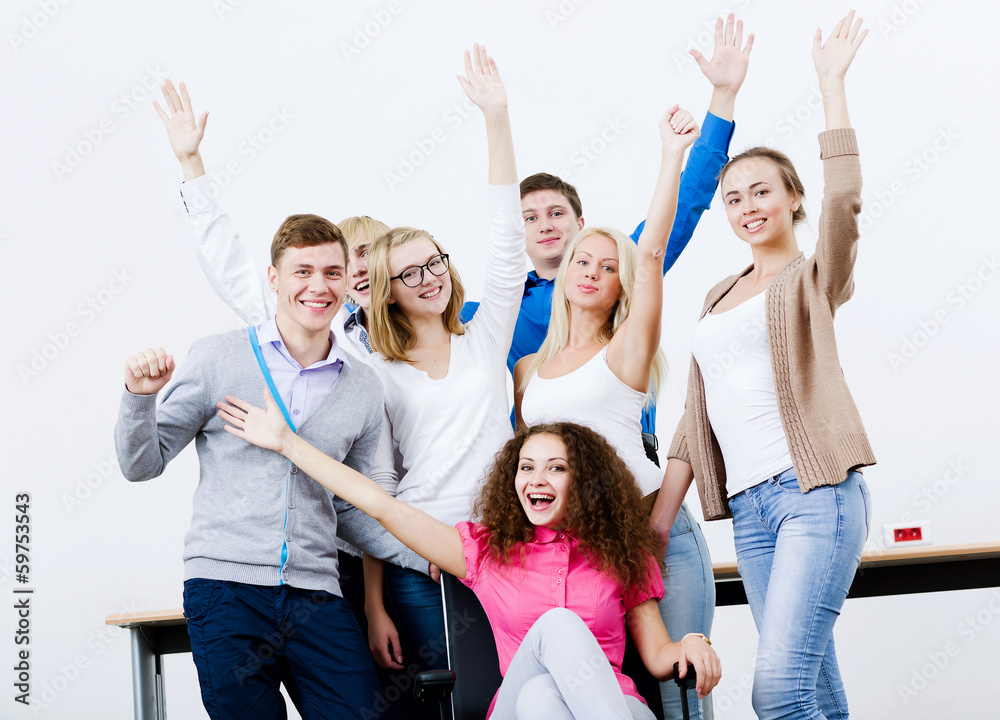 Obraz premium Group of students