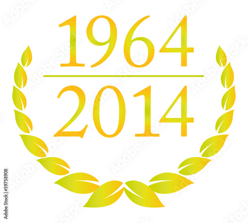 jubiläum 1964 2014 lorbeer