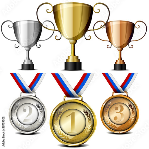 medals and trophies