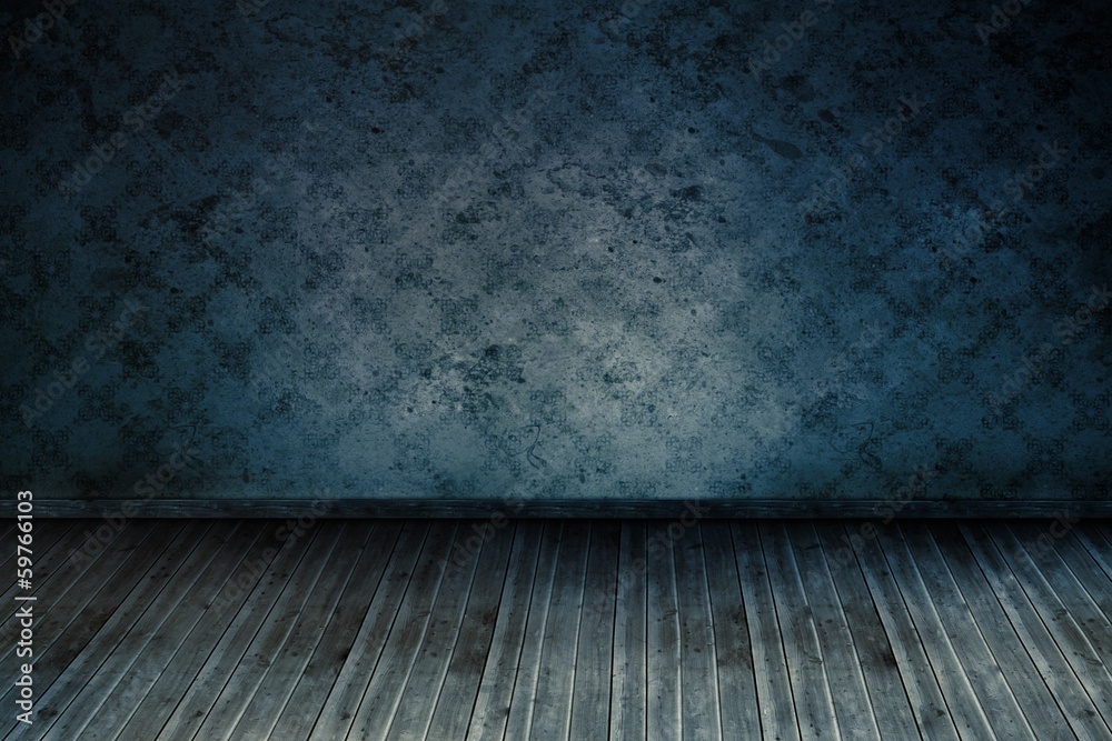 Dark blue room Dark blue room
