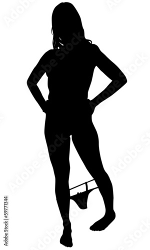 Sexy Woman Silhouette