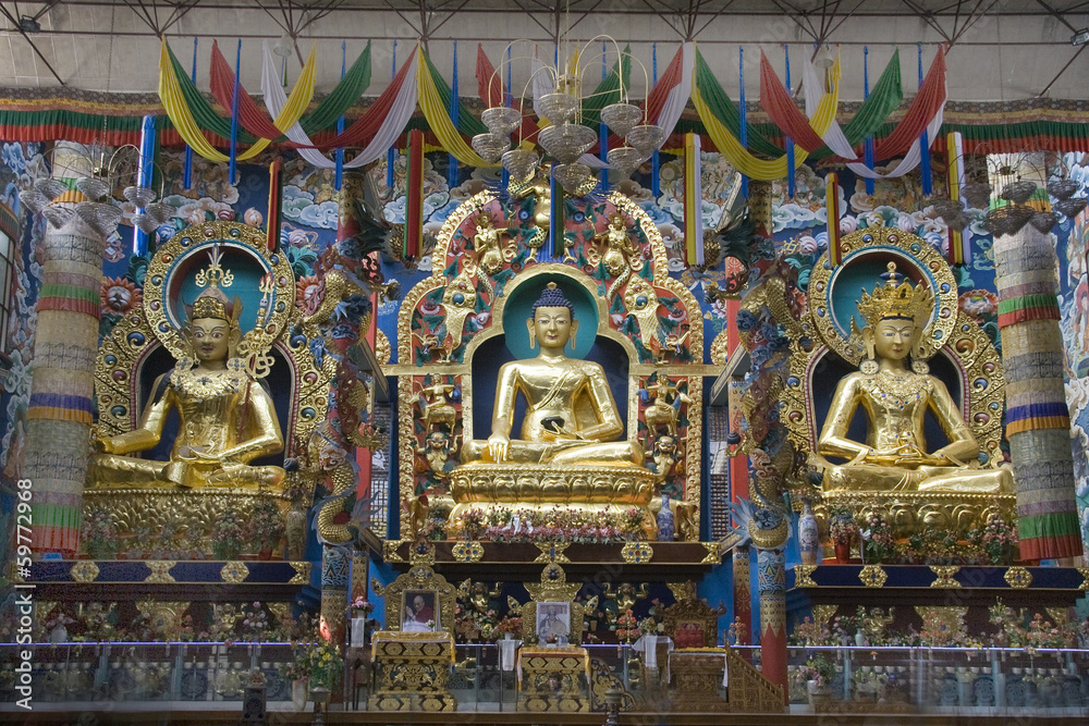 Trio at Golden Temple