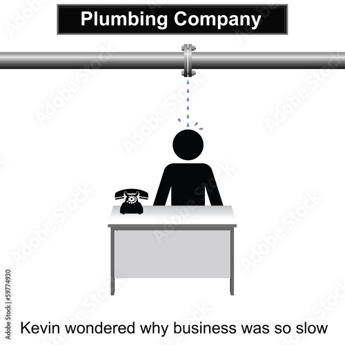 Kevin waited for the phone to ring cartoon