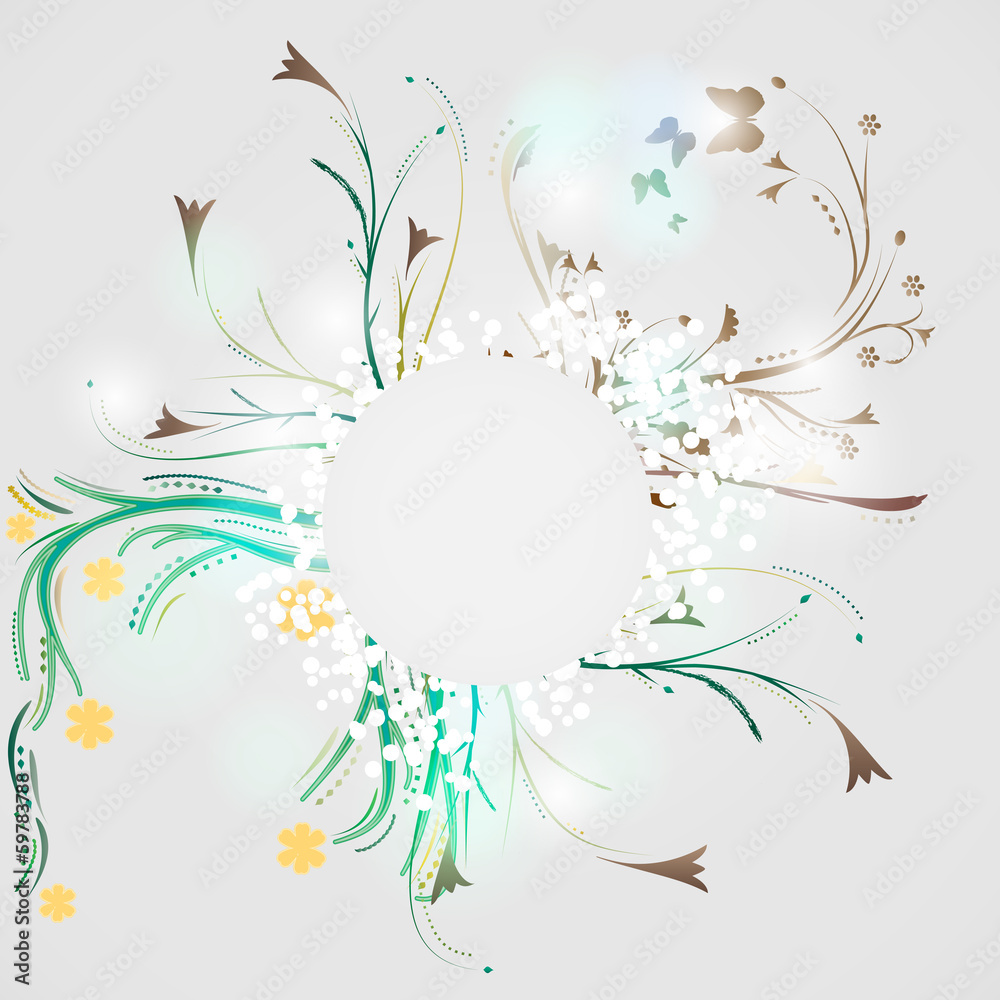 Obraz premium Swirl background