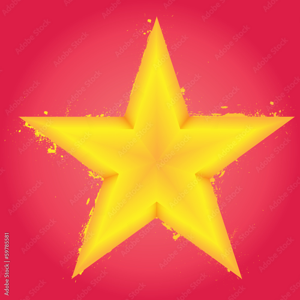 Grunge star background