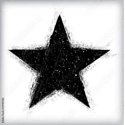 Grunge star background
