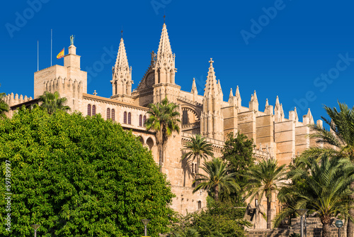 Kathedrale  La Seu  in Palma de Mallorca - 8023