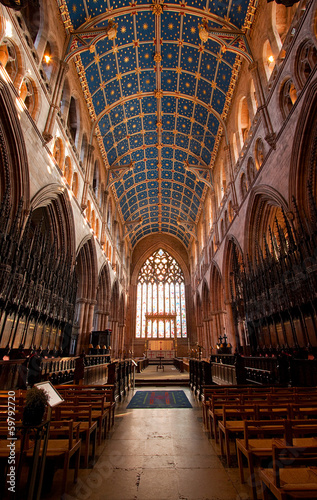 Obraz na płótnie Carlisle Cathedral interior