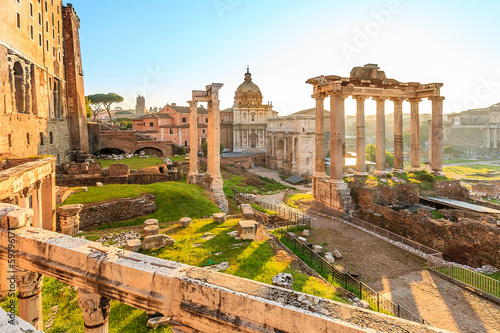 Photography Roman Forum in Rome