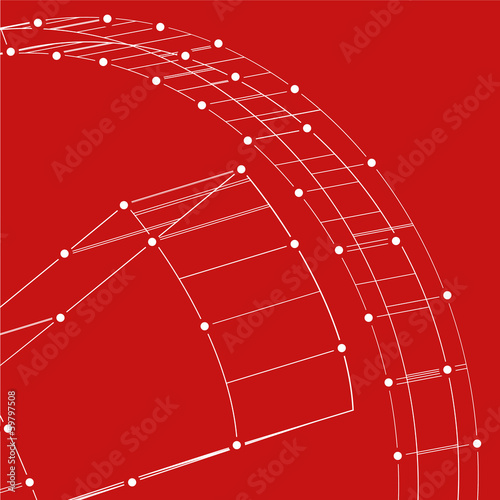 Abstract technology lined template background for web design