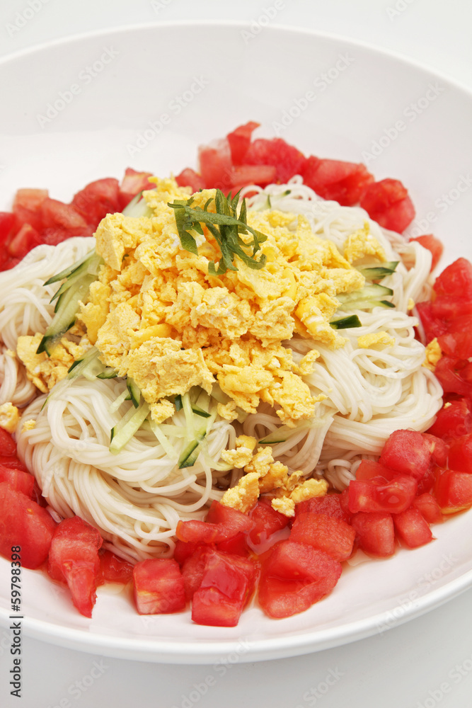 トマトの素麺 トマトの素麺