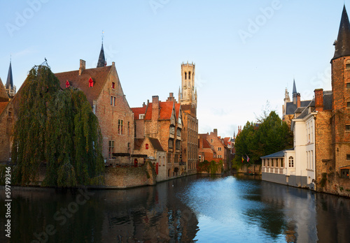 view of old town, Bruges