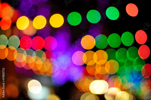 Bokeh of light. Abstract background.