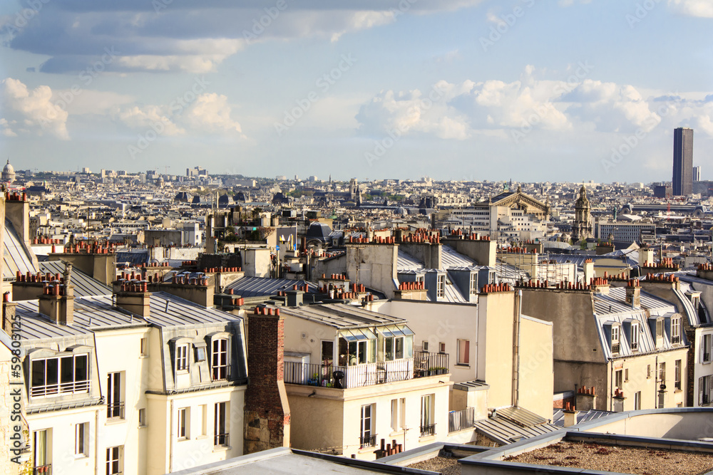 Parisian roof-tops