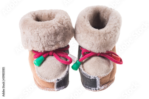 kleine Schuhe für Babys photo