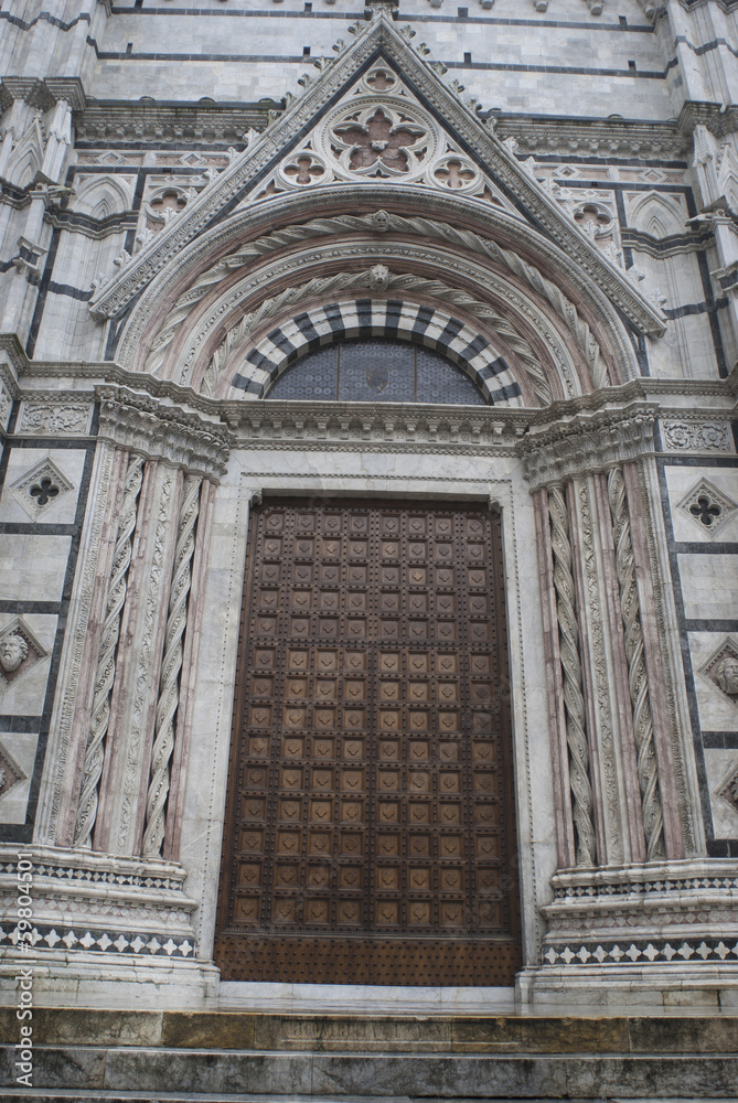 door of Siena Cathedral