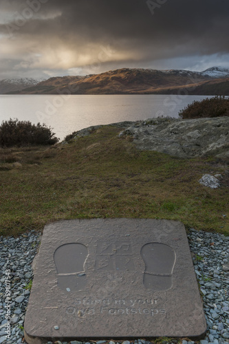 Looking west across Loch Katrine photo