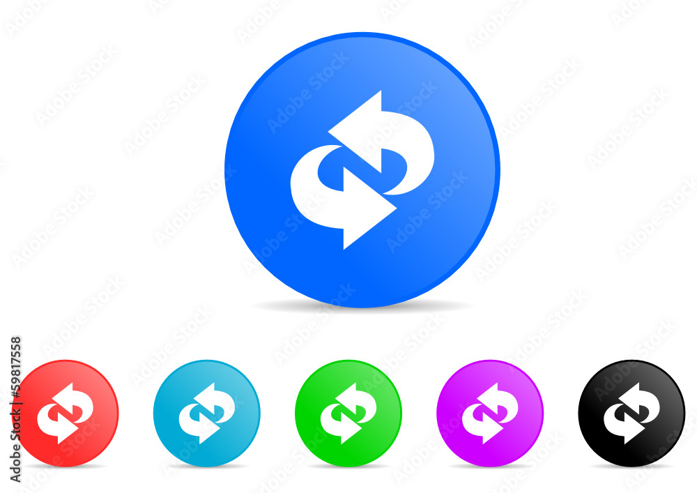rotation icon vector set rotation icon vector set