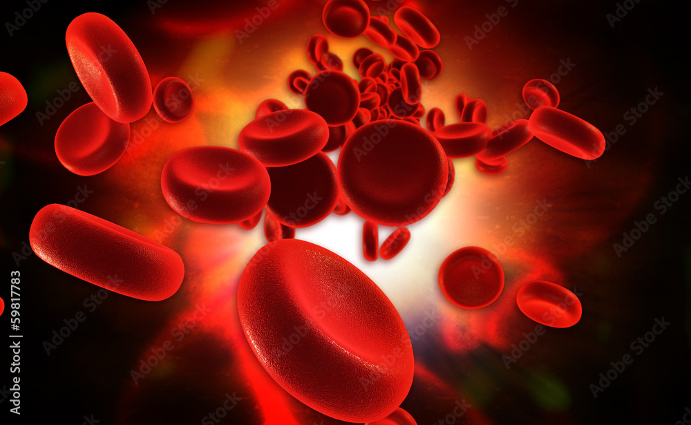streaming blood cells streaming blood cells