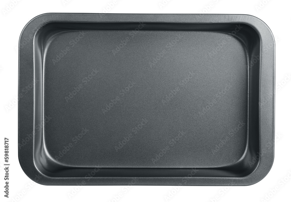 Empty baking tray Empty baking tray