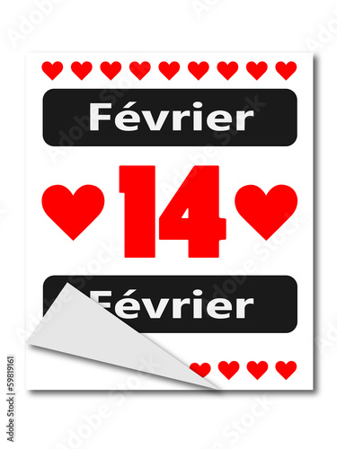 14 fevrier,