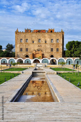 The Arab palace, the Zisa, Palermo. photo